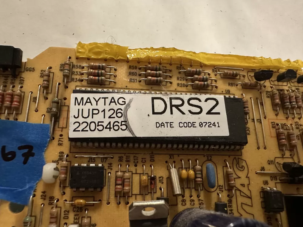 Maytag 60c06410107 Dryer Control Board Card op Commercial AZ138864 | KC1367