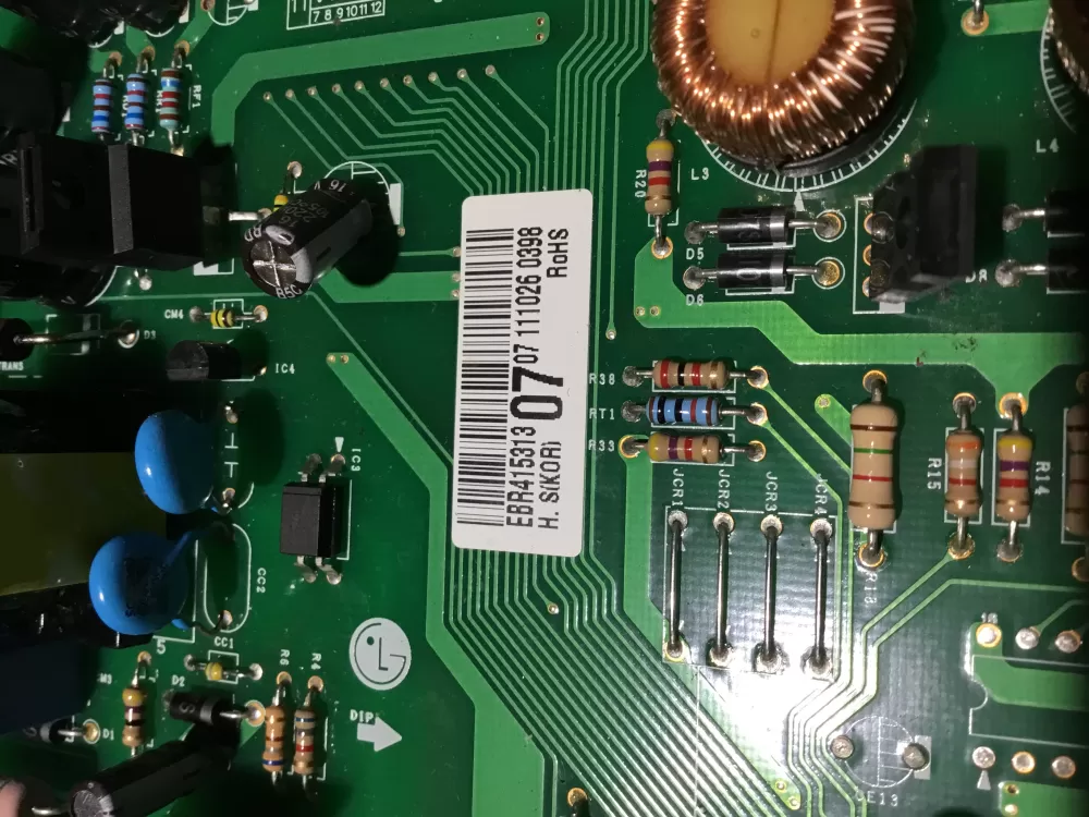 LG Kenmore EBR41531307 Refrigerator Control Board AZ102005 | NR324