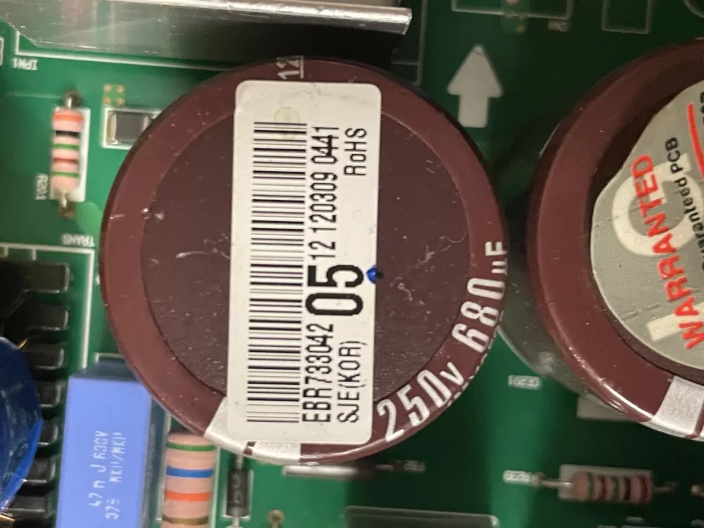 LG Kenmore EBR73304205 Refrigerator Control Board AZ44199 | WMV150