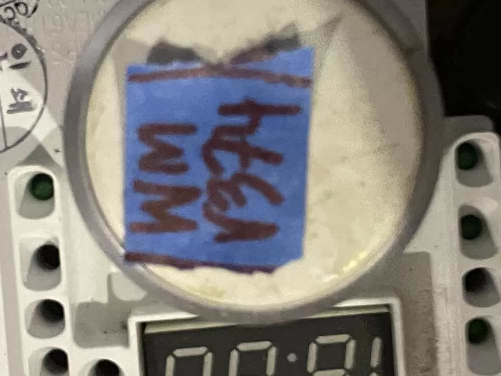 LG EBR62280714 Washer Control Board Interface AZ34222 | Wmv374