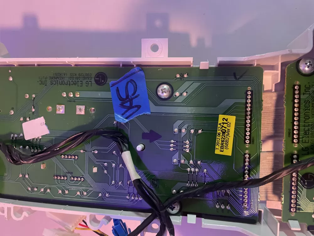 LG Kenmore EBR62280712 Washer Display Power Control Board AZ196799 | KMV45