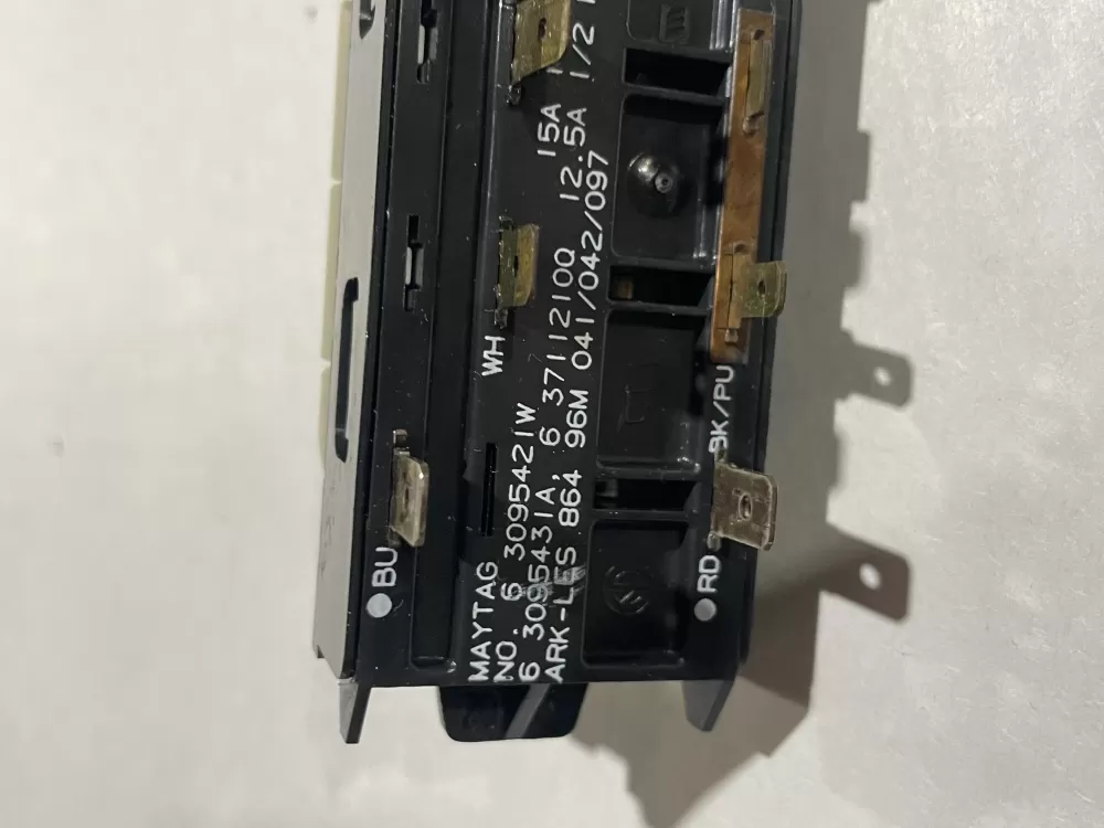 Maytag 6 3095421W Dryer Switch AZ185015 | Wm781