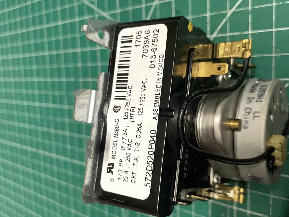GE 572D520P040 WE4M383 Dryer Timer AZ208737 | Wm1957