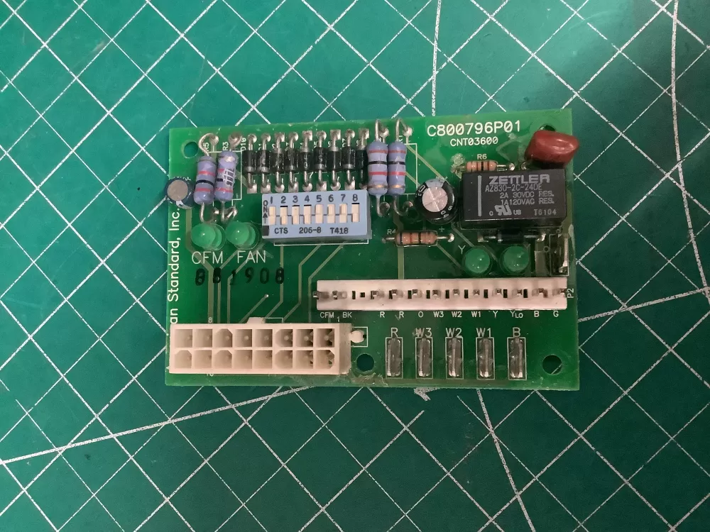 Trane American Standard CNT03600 Fan Control C800796P01 AZ197785 | AR117