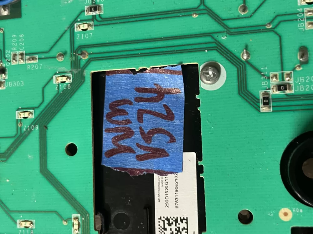 GE 290D1525G116 290D2224G11 12428 Dryer Control Board AZ53056 | Wmv524
