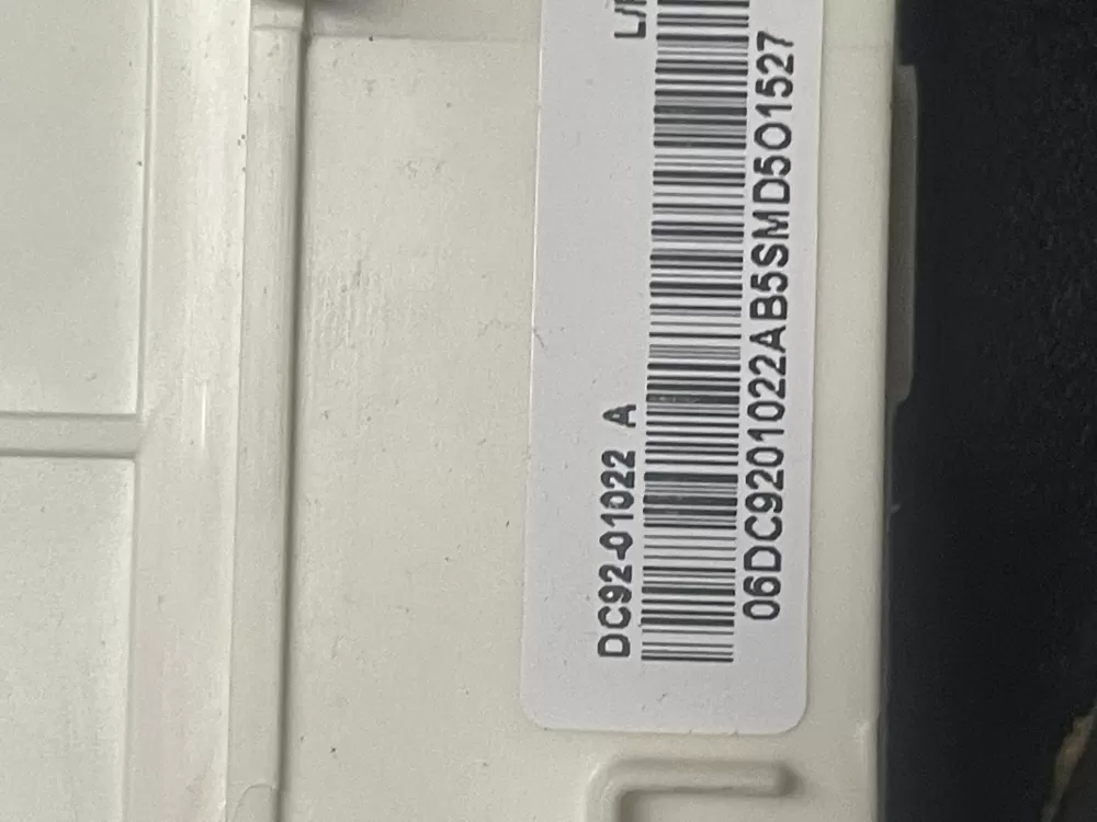 Samsung DC92-01022A Washer Control Board AZ17390 | WMV34