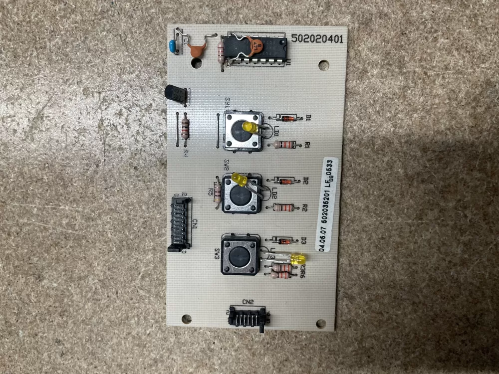 Whirlpool 502035201 Washer Control Board