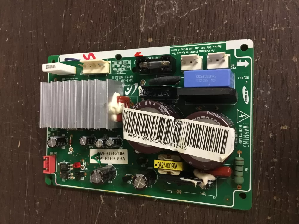 Samsung DA4100404E Refrigerator Control Board Circuit