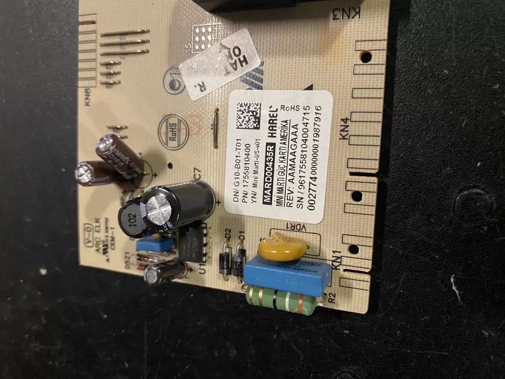 Bloomberg G10-B01-T01 Dishwasher Control Board AZ26321 | BK136