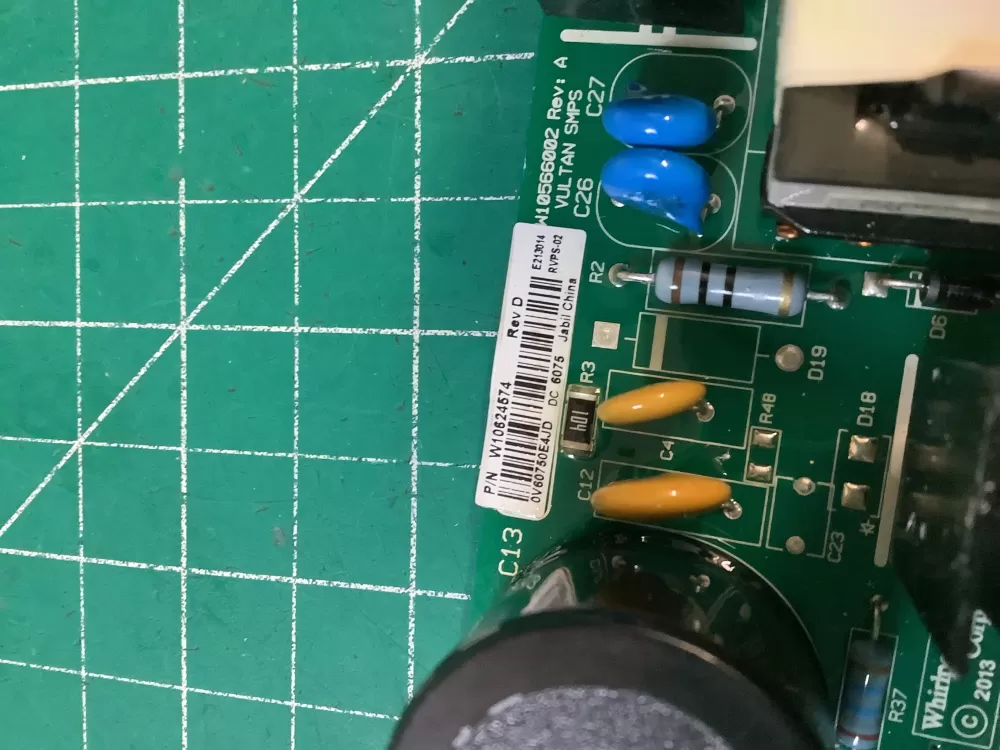 Whirlpool KitchenAid W10624574 Refrigerator Control Board AZ218841 | NR1954