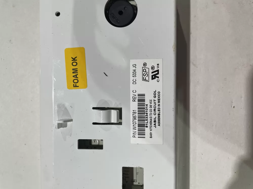Whirlpool PS11726175 Refrigerator Control Board Interface AZ156845 | KM2348