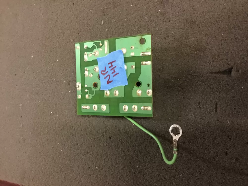 GE SN-UF12B Wb02x11244 Microwave Control Board Noise Filter AZ100653 | NR144