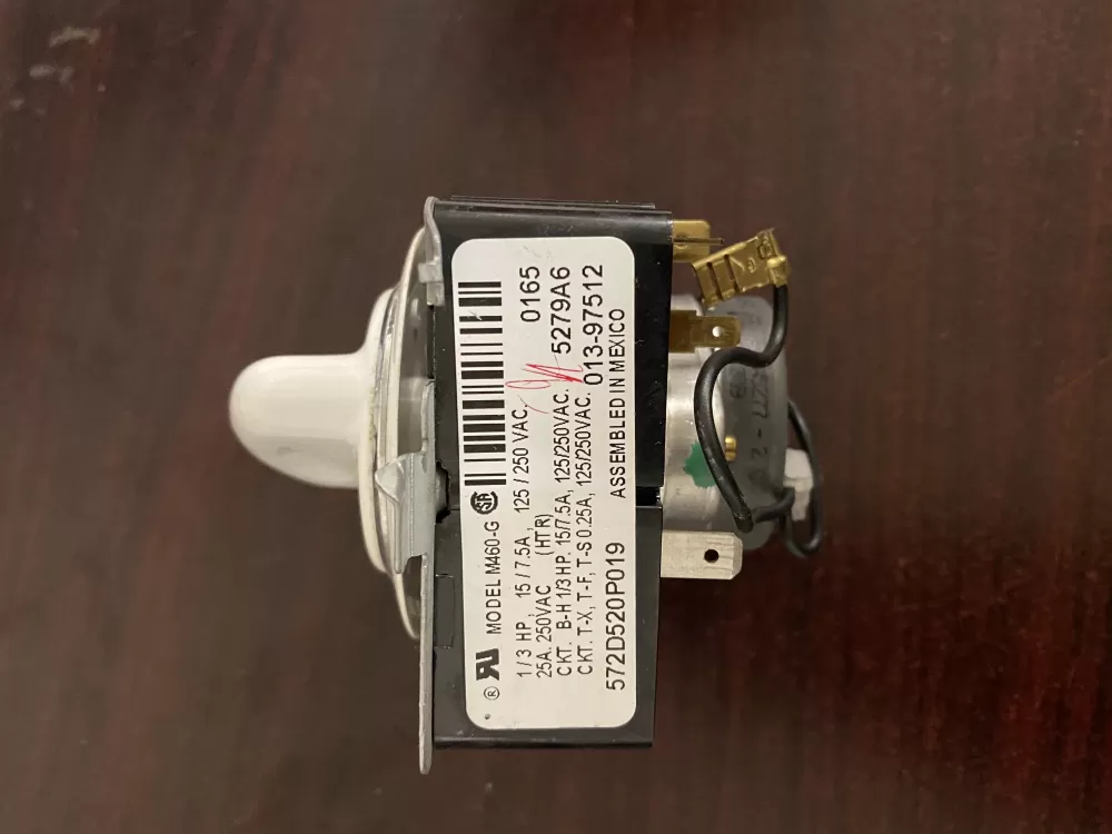GE 572D520P019 WE4M189 Dryer Timer