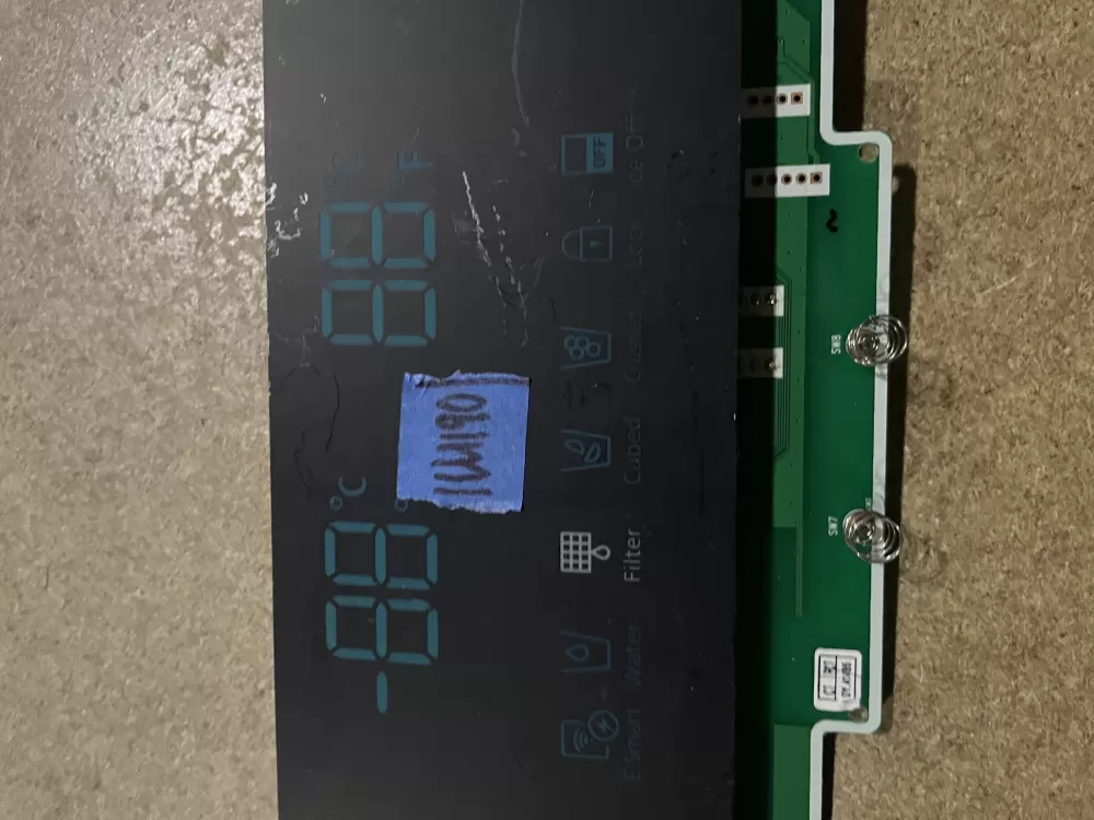 Samsung DA92 00595A Refrigerator Control Board Dispenser AZ28114 | KM190