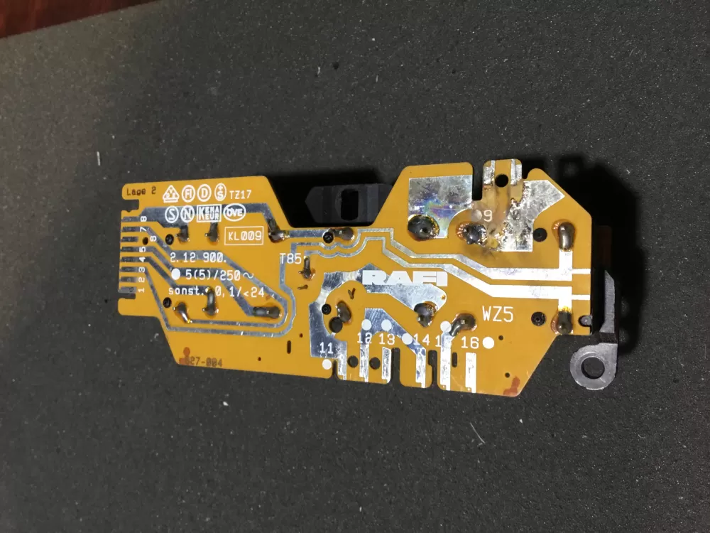 Miele 4363860  Washing Machine Control Board Push Button Switch AZ80590 | NR1107