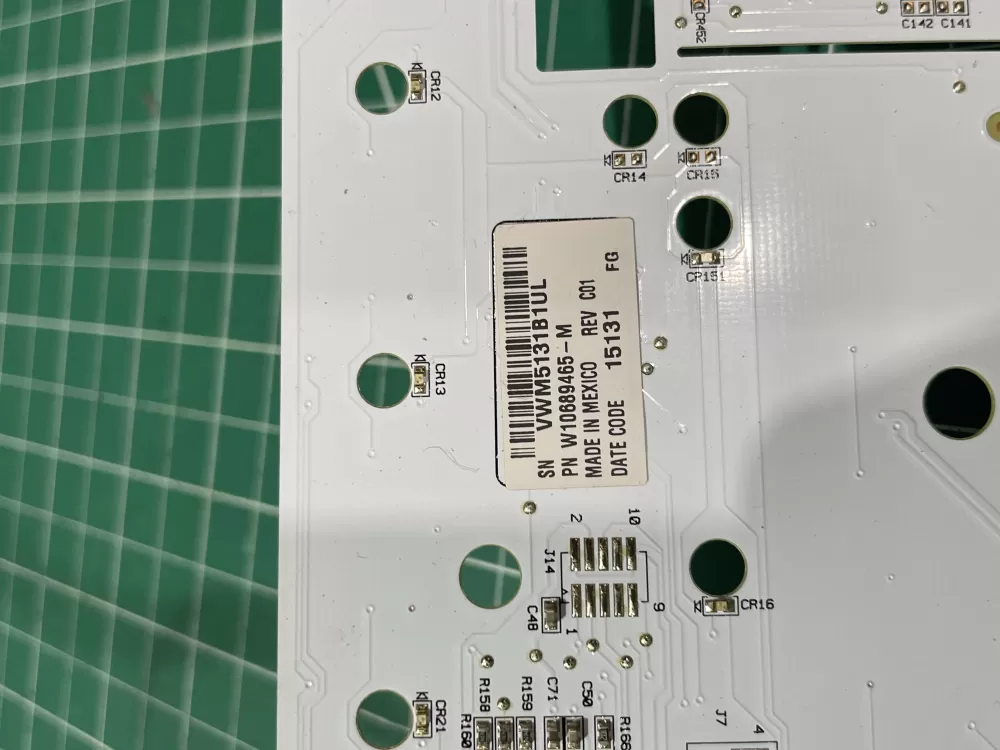 Whirlpool W10689465 Washer Control Board Interface AZ193463 | Wmv884