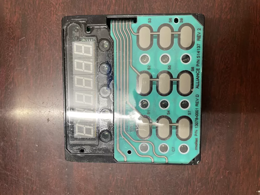 Speed Queen  Alliance D517522  514137  13078-0001 Dryer Control Board