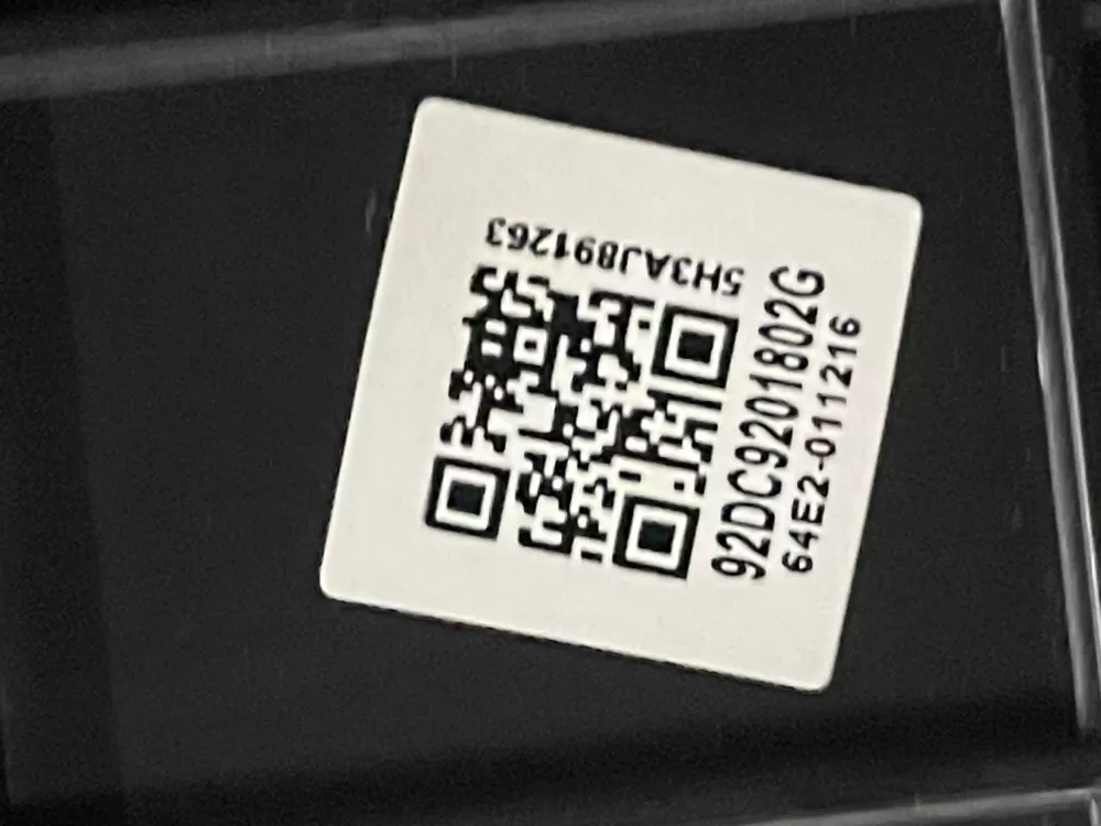 Samsung DC92 01802G DC9201802G Washer Control Board AZ24407 | WMV320