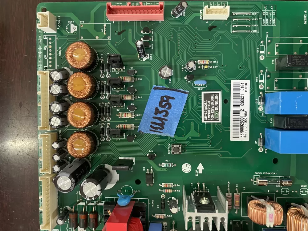LG Kenmore EBR60028301 Refrigerator Control Board AZ35296 | KM359