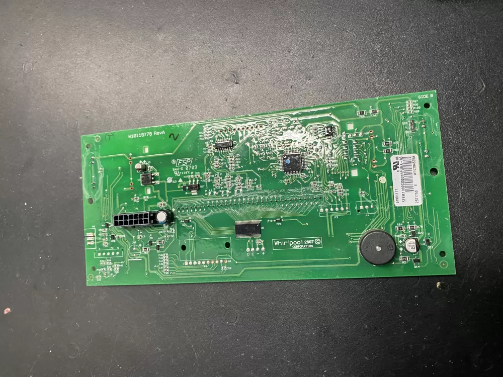 Whirlpool W10204535 Refrigerator Display Control Board