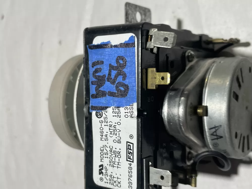 Whirlpool Kenmore Maytag WP3976584 AP6009033 Dryer Timer AZ113800 | Wm656