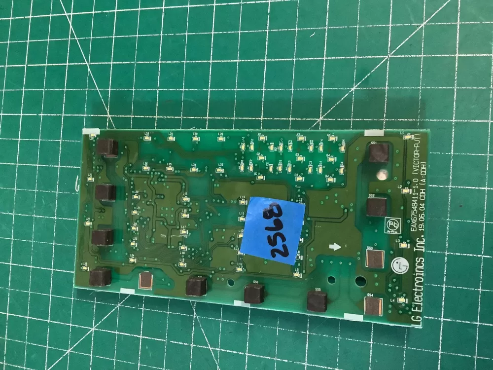 LG Kenmore EBR85194742 Washer User Interface Board AZ229957 | NR2568