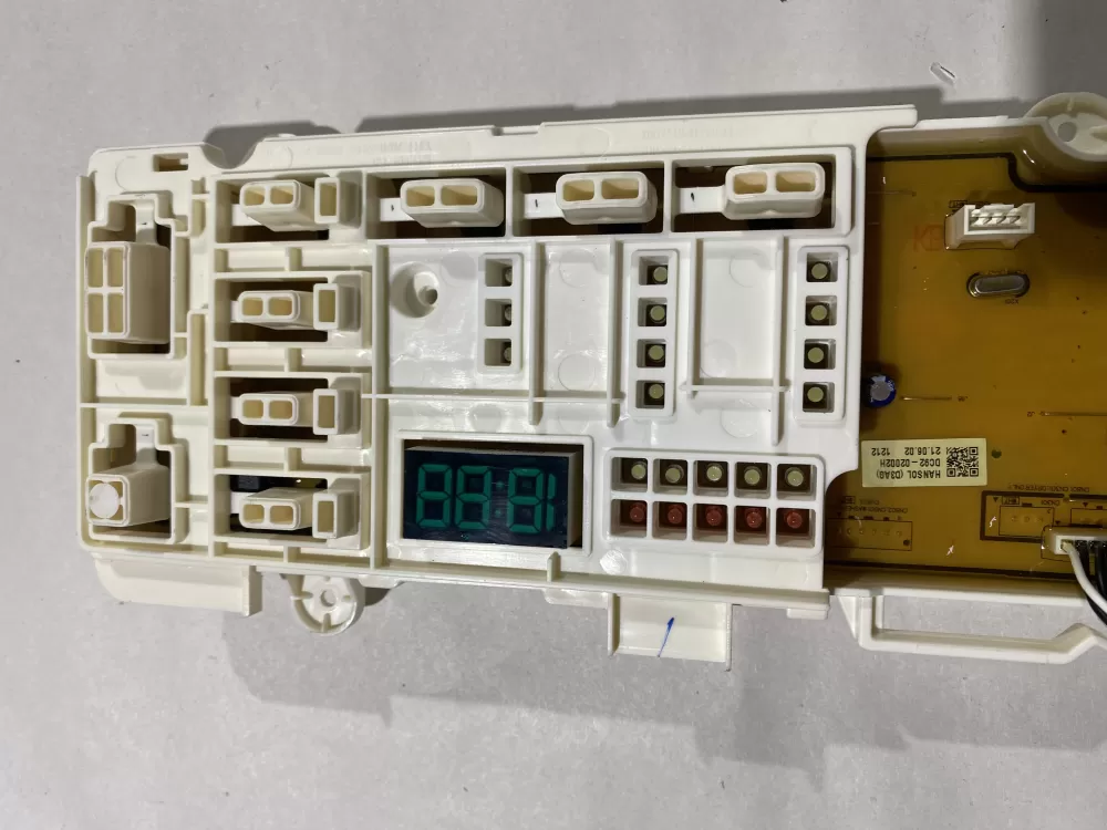 Samsung DC92-02648A Washer User Interface Control Board AZ125710 | BKV724