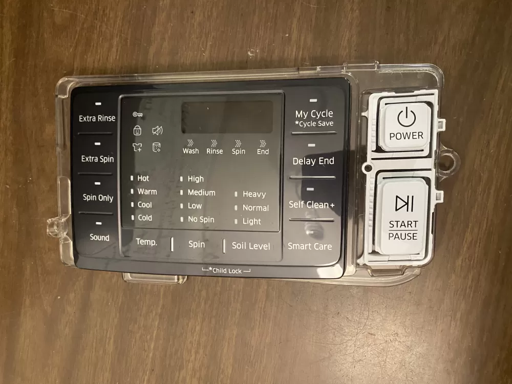 Samsung DC92-01607J DC94-06643A Dryer UI Control Board  AZ92876 | BK1570