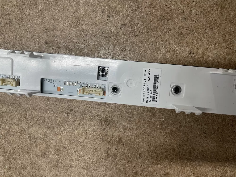 Whirlpool W10662601 Dishwasher UI Display Control Board AZ19533 | KMV327