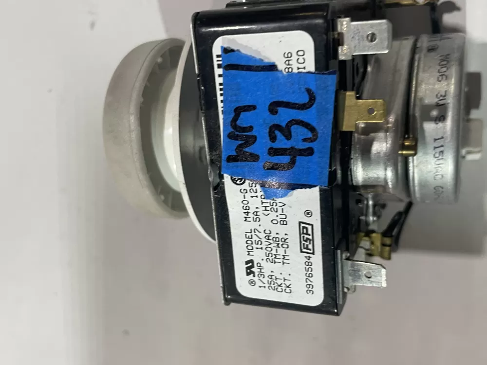 Whirlpool Kenmore Maytag WP3976584 AP6009033 Dryer Timer AZ176310 | Wm432