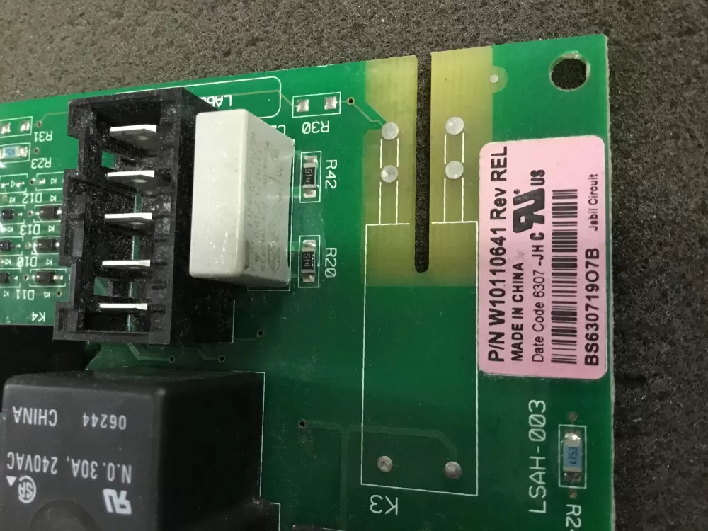 Whirlpool Kenmore AP6015062 W10110641 Dryer Control Board AZ90187 | NR575