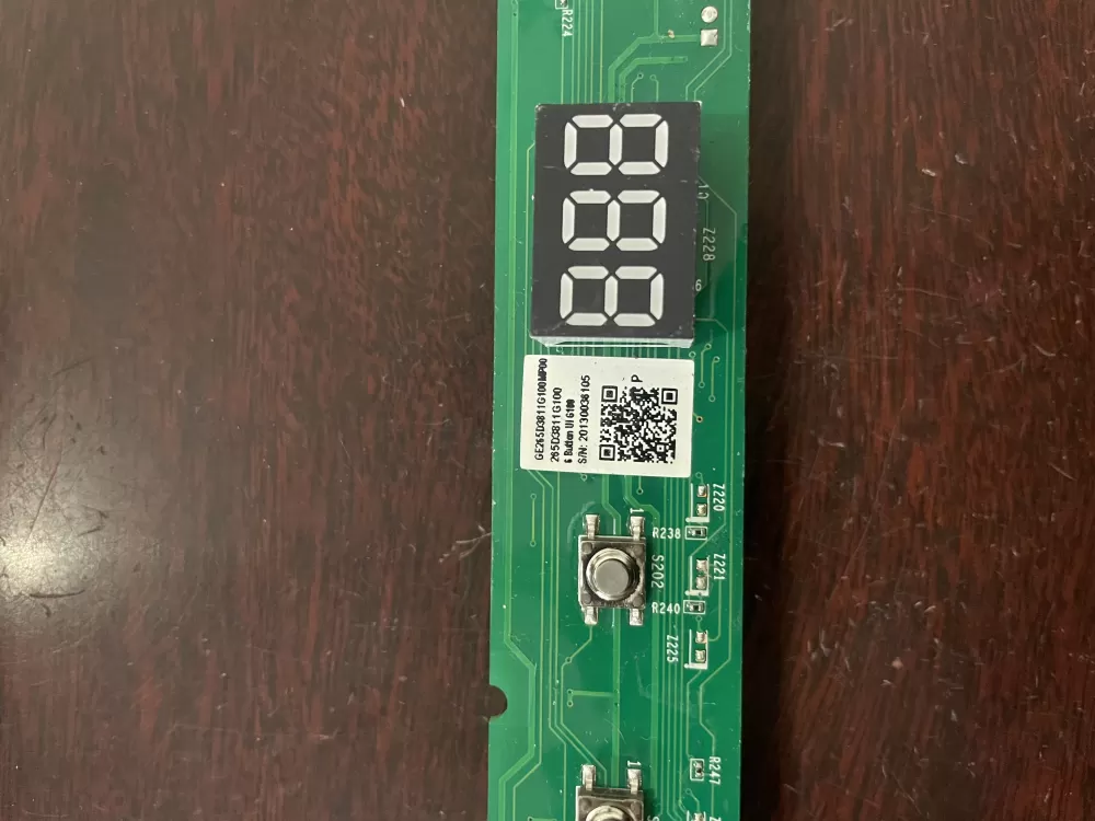 GE 265D3811G100 Dishwasher UI Control Board AZ45885 | KM221