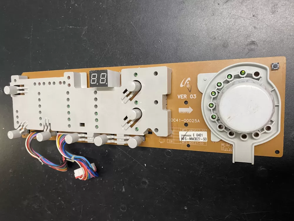 Maytag DC41-00025A DC41-00026A Dryer Control Board UI AZ20553 | BKV316