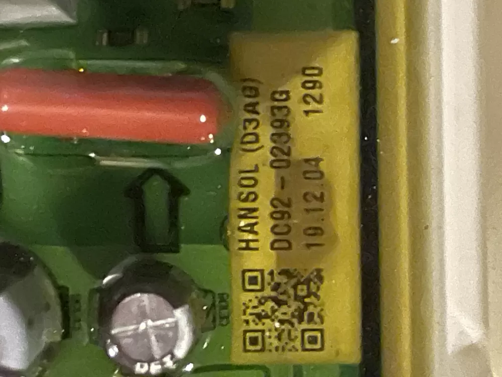 Samsung DC92-02393G DC92-02393M PS16556778 Washer Control Board AZ32610 | Wm249