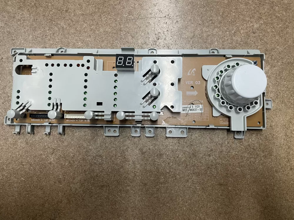 Maytag DC41-00025A DC41-00026A Dryer Control Board UI AZ17918 | KMV167