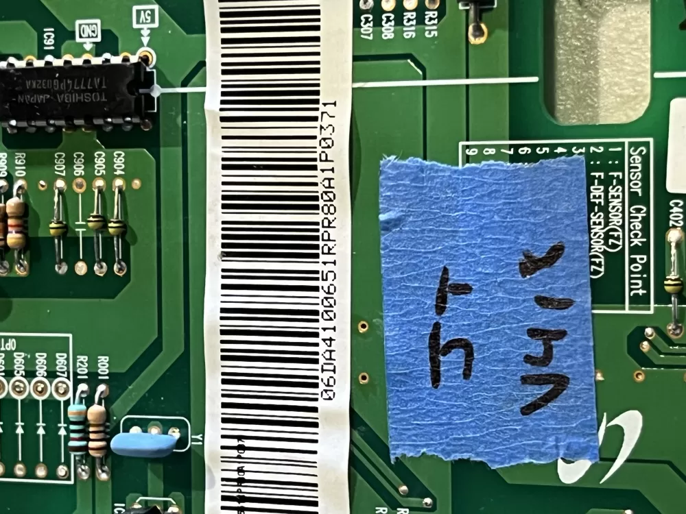 Samsung DA41 00651R DA4100651R Refrigerator Control Board AZ42260 | V418