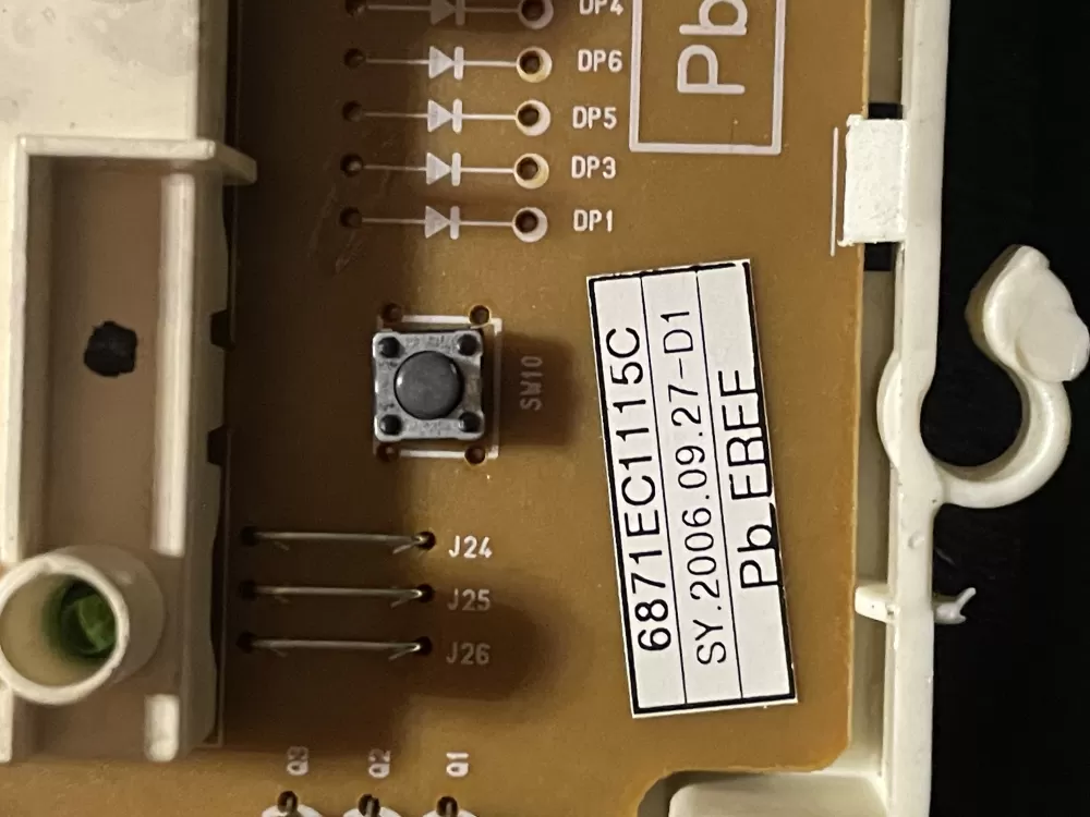 LG 6870EC9129B 6871EC1115C Dryer Control Board AZ29864 | WMV241