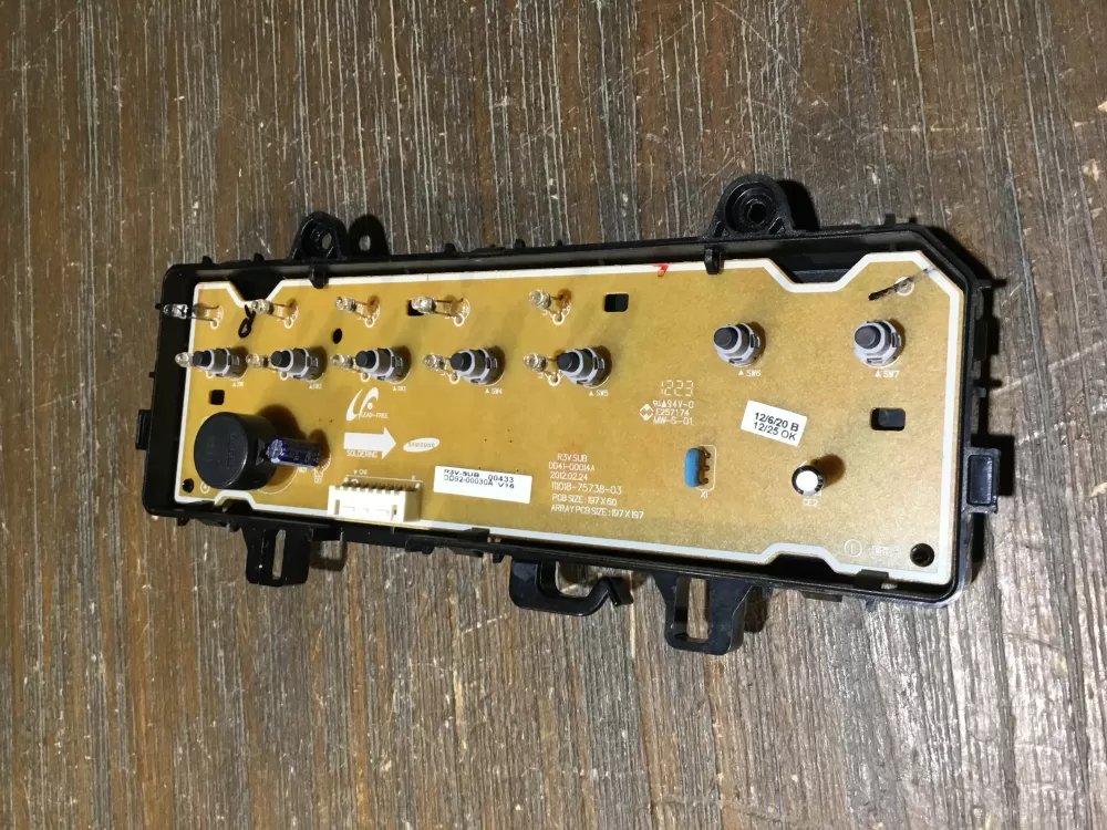 Samsung Dd61 00405a Dishwasher Control Board Display AZ57388 | NR1997