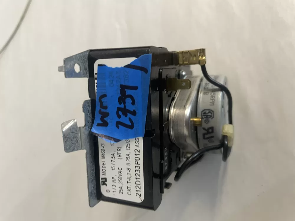 GE 212D1233P012 WE4M364 Dryer Timer AZ213741 | Wm2739