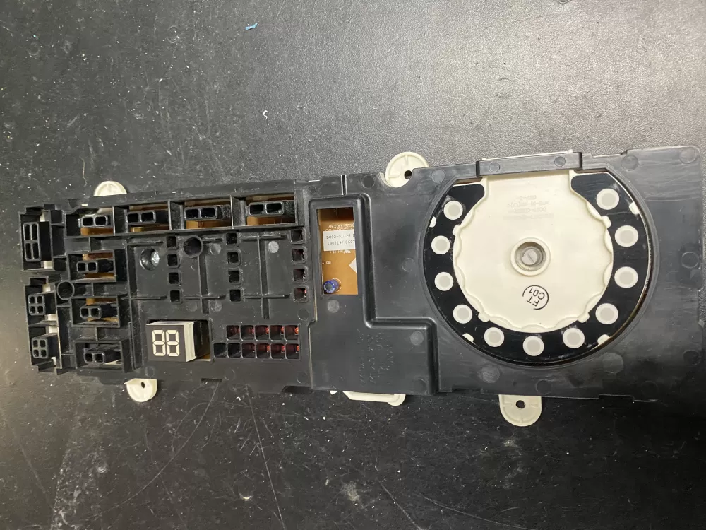 Samsung DC92-01026B Dryer Control Board UI PCB Assembly AZ17837 | BKV166