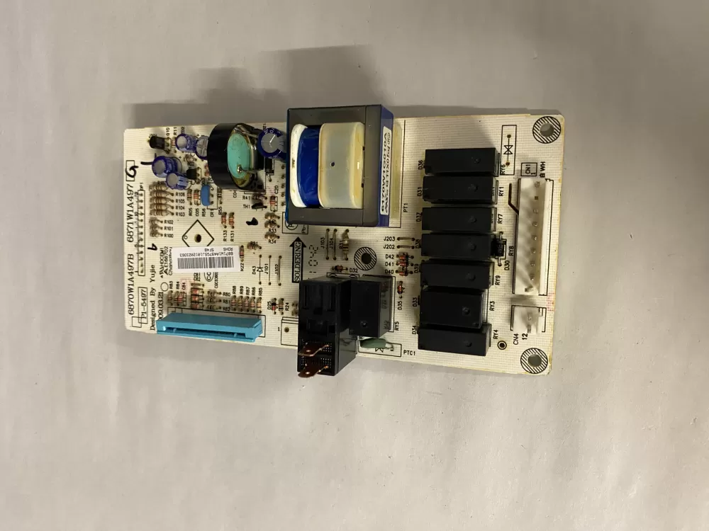 LG 6871W1A497A 6870W1A497A ACM49437018 Microwave Control Board AZ217323 | BK1372