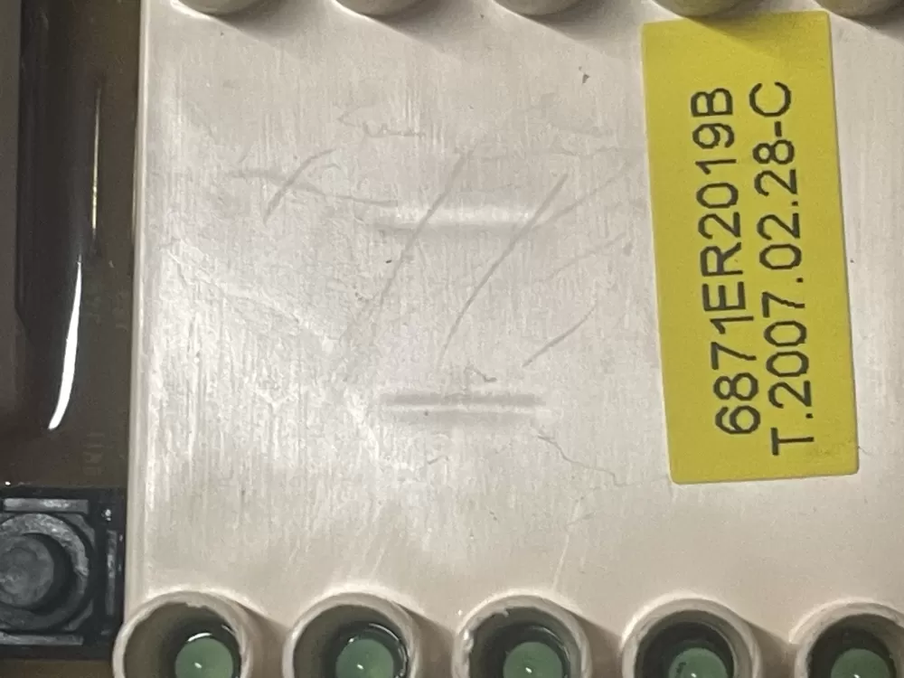 LG 6870EC9230A 6871ER2019B Washer Control Board AZ17589 | WMV77