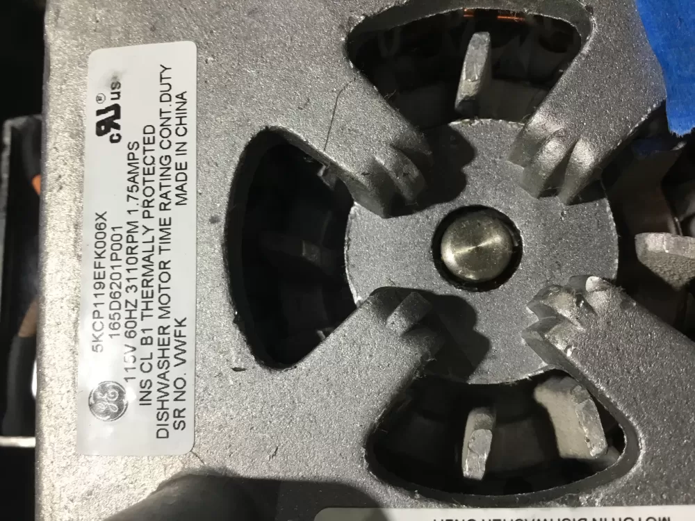 GE Kenmore Hotpoint 165D6201P001 Dishwasher Motor AZ96457 | Sl154