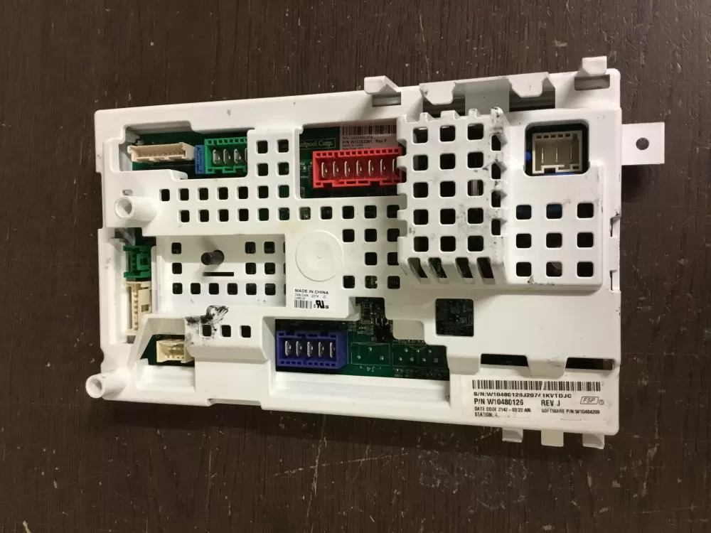 Whirlpool W10445278 W10480126 PS3653300 Washer Control Board AZ9754 | NR512