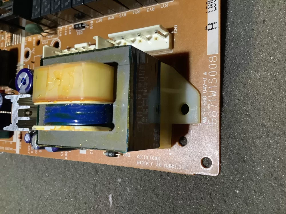 GE 6871W1S008A Microwave Control Board Display AZ113275 | NR2124