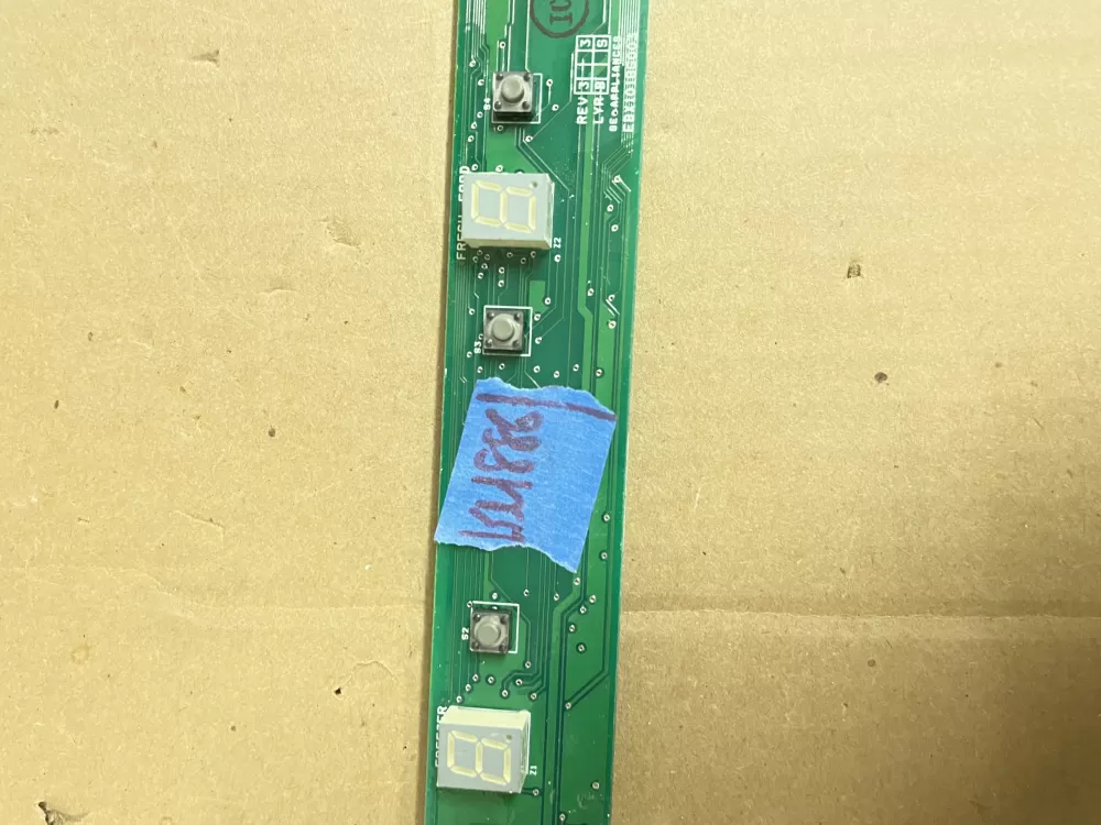 GE 197D4143G008 Wr55x10831 Refrigerator Control Board AZ86645 | KM886
