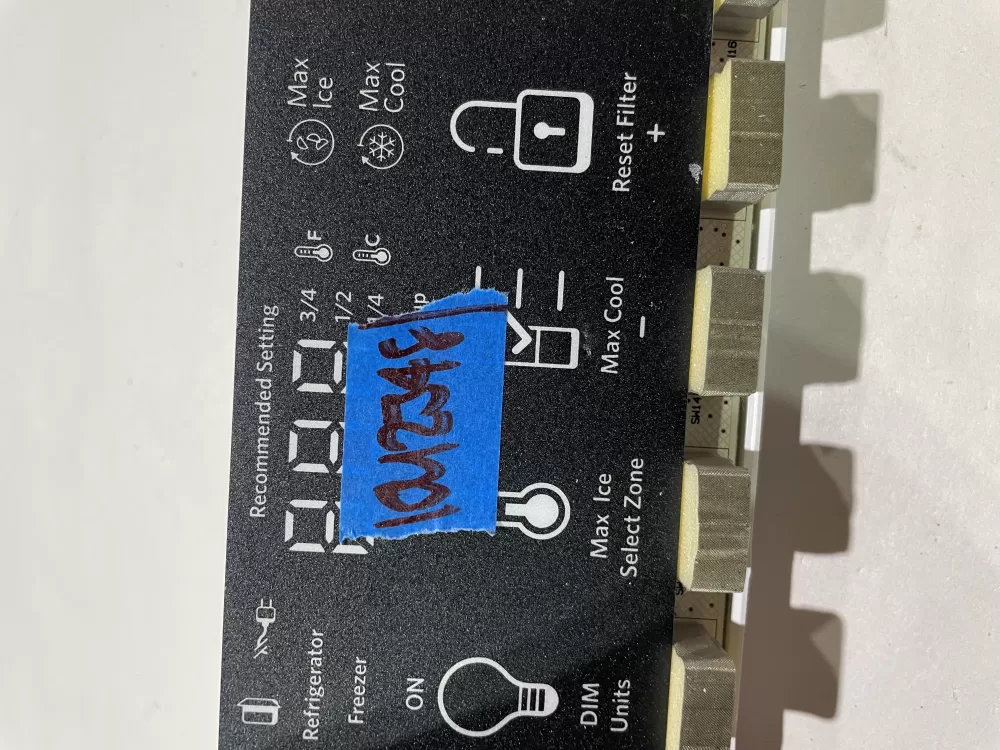 Whirlpool PS11726175 Refrigerator Control Board Interface AZ156845 | KM2348