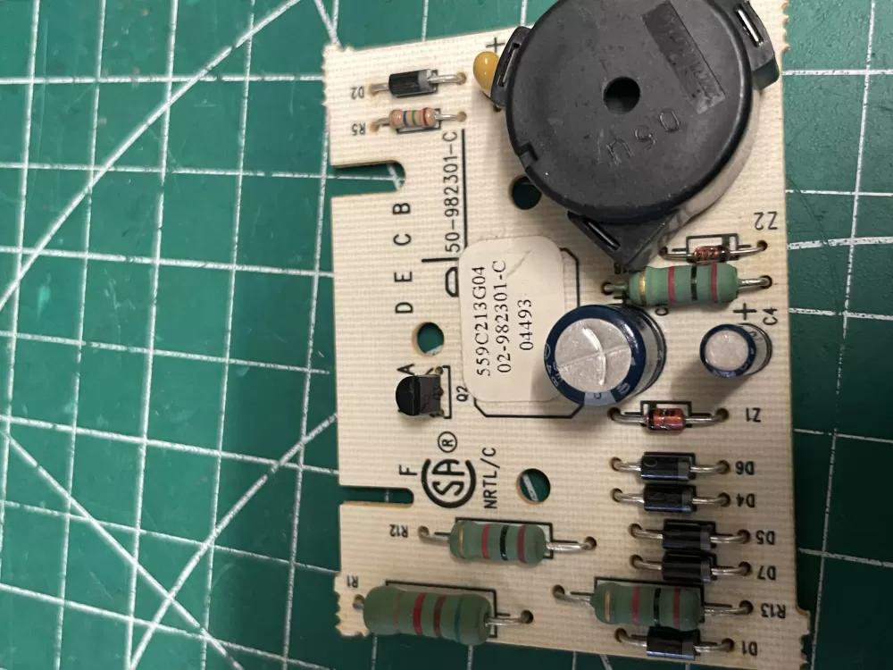 GE 559C213G05 50-982301-D 50-982301-E Dryer Control Board AZ207326 | Wm2289