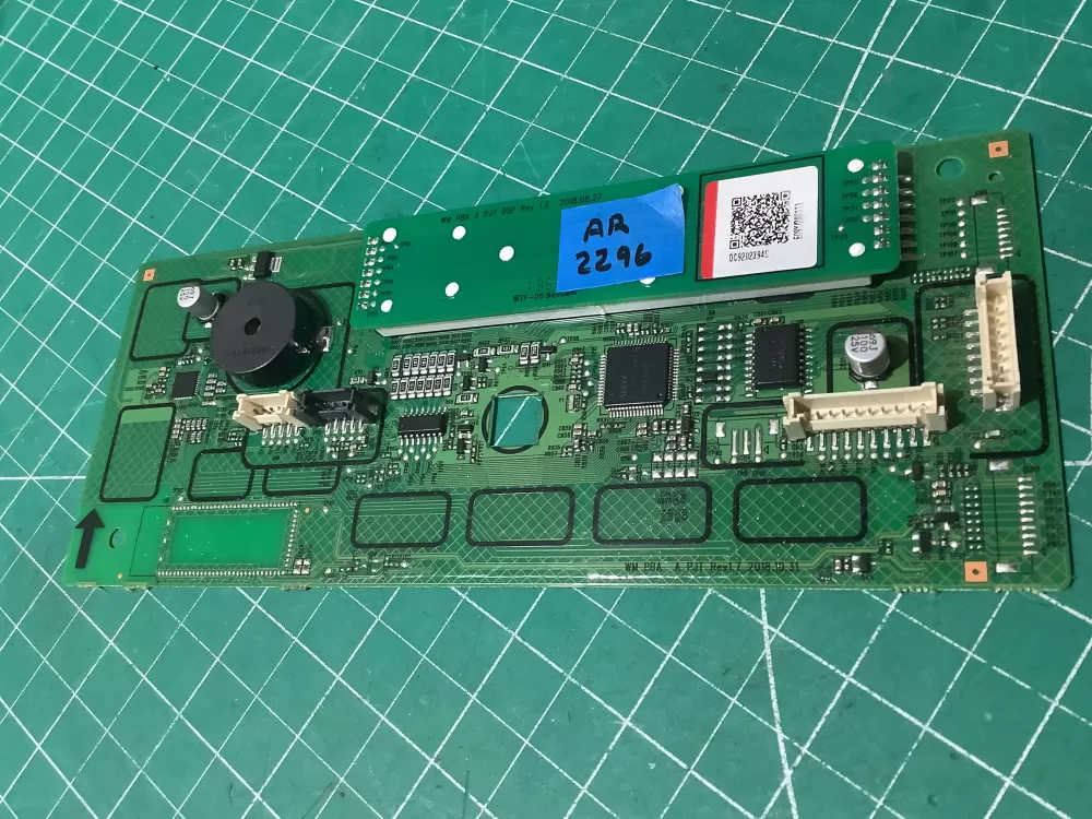 Samsung Washer DC9202394C Display Board AZ191240 | AR2296