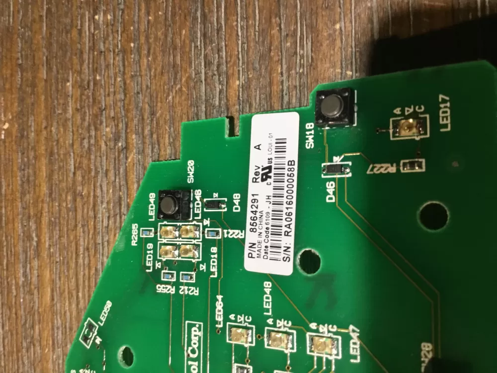 Kenmore W10798789 W10822645 Refrigerator Control Board AZ51809 | NR1848